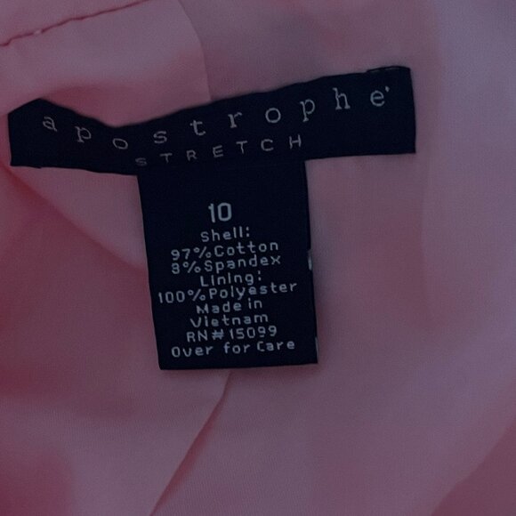 Apostrophe pink trench coat - Picture 10 of 10